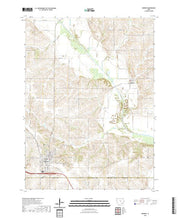 US Topo 7.5-minute map for Monroe IA