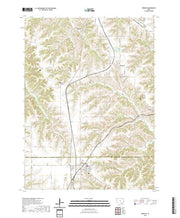 US Topo 7.5-minute map for Moravia IA