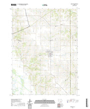 US Topo 7.5-minute map for Moulton IA