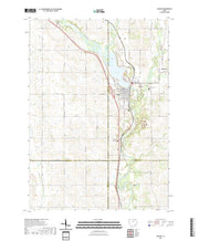 US Topo 7.5-minute map for Nashua IA