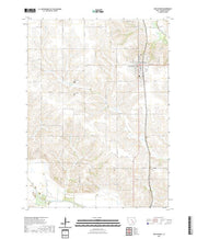 US Topo 7.5-minute map for New Sharon IA