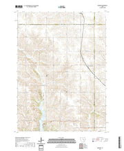 US Topo 7.5-minute map for Newburg IA