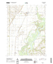 US Topo 7.5-minute map for Nichols IA