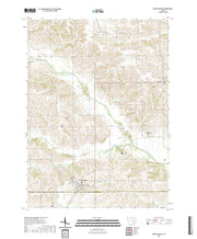 US Topo 7.5-minute map for North English IA