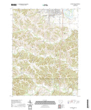 US Topo 7.5-minute map for Ottumwa South IA