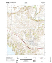 US Topo 7.5-minute map for Pella IA