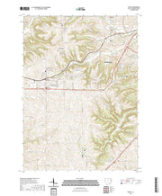 US Topo 7.5-minute map for Peosta IA