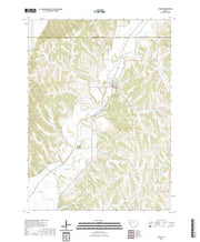 US Topo 7.5-minute map for Pisgah IA