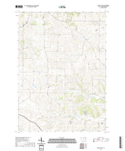 US Topo 7.5-minute map for Postville NW IA