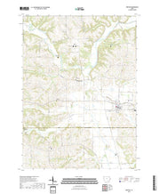 US Topo 7.5-minute map for Preston IA