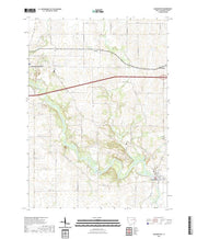 US Topo 7.5-minute map for Quasqueton IA