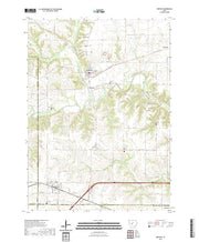 US Topo 7.5-minute map for Redfield IA