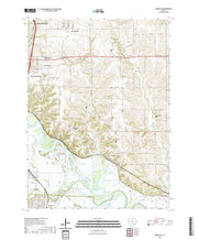 US Topo 7.5-minute map for Rising Sun IA