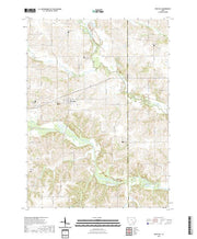 US Topo 7.5-minute map for Rose Hill IA