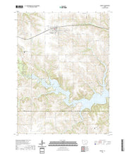 US Topo 7.5-minute map for Russell IA