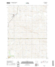 US Topo 7.5-minute map for Ryan IA