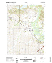 US Topo 7.5-minute map for Shellsburg IA