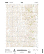 US Topo 7.5-minute map for Wallin IA