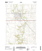 US Topo 7.5-minute map for Webster City IA