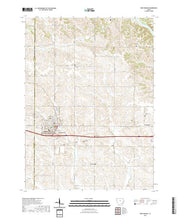 US Topo 7.5-minute map for West Branch IA