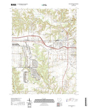 US Topo 7.5-minute map for West Burlington IA