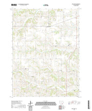 US Topo 7.5-minute map for West Grove IA