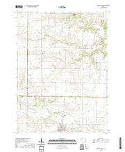 US Topo 7.5-minute map for Winfield North IA