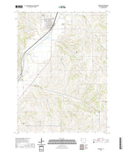 US Topo 7.5-minute map for Woodbine IA