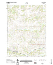 US Topo 7.5-minute map for Woodburn IA