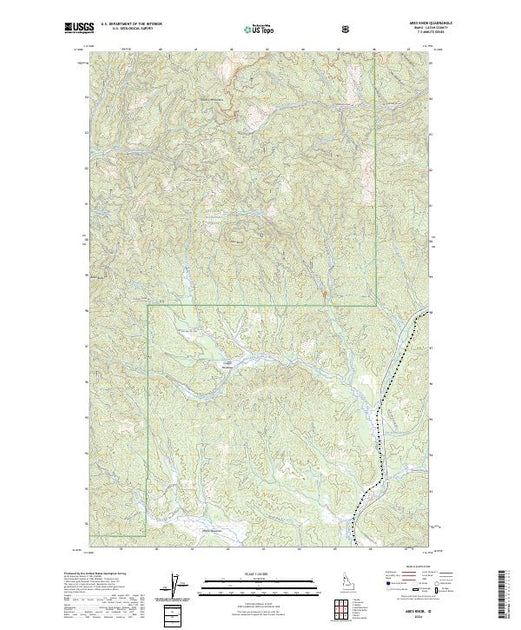 Idaho Topographic Maps – American Map Store