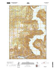 USGS US Topo 7.5-minute map for Ahsahka ID 2020