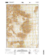 USGS US Topo 7.5-minute map for Almo ID 2020