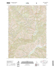 US Topo 7.5-minute map for Barber Flat ID