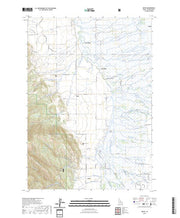 US Topo 7.5-minute map for Bates ID