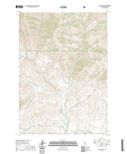 US Topo 7.5-minute map for Baugh Creek ID