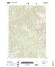 US Topo 7.5-minute map for Bayhorse Lake ID