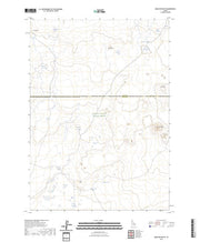 US Topo 7.5-minute map for Bear Den Butte ID