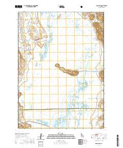 USGS US Topo 7.5-minute map for Bear Island ID 2020