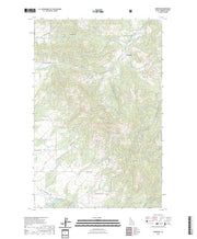 US Topo 7.5-minute map for Benewah ID