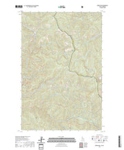 US Topo 7.5-minute map for Berge Peak IDMT