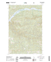 US Topo 7.5-minute map for Bertha Hill ID