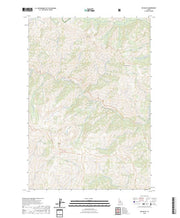 US Topo 7.5-minute map for Big Baldy ID