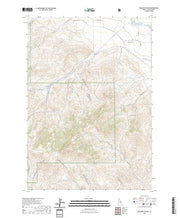 US Topo 7.5-minute map for Big Blind Canyon ID