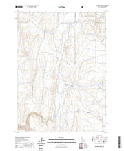 US Topo 7.5-minute map for Big Creek Ranch ID