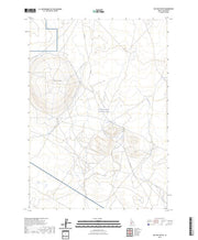 US Topo 7.5-minute map for Big Foot Butte ID