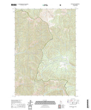 US Topo 7.5-minute map for Big Hole Pass IDMT