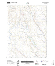 US Topo 7.5-minute map for Big Springs Ranch ID