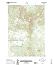 US Topo 7.5-minute map for Bishop Mountain ID