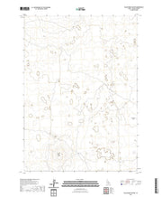 US Topo 7.5-minute map for Black Ridge Crater ID