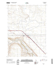 US Topo 7.5-minute map for Bliss ID